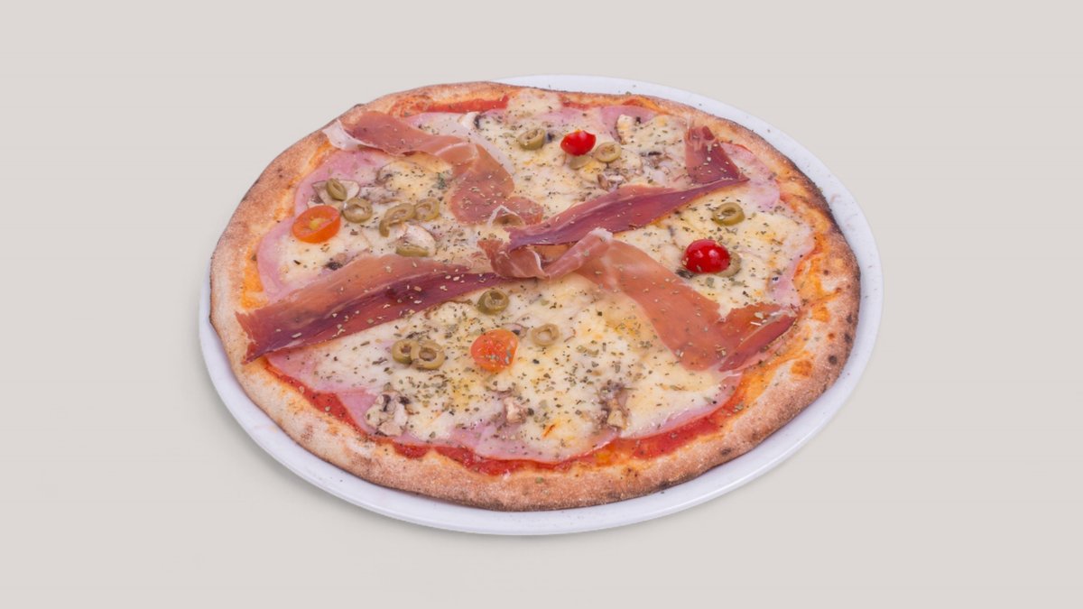 Pršuto pizza 33cm