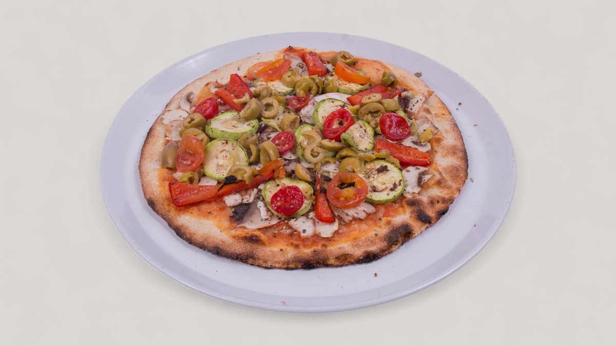 Vegeterijana pizza 24cm
