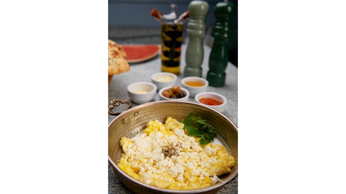 Peynirli omlet