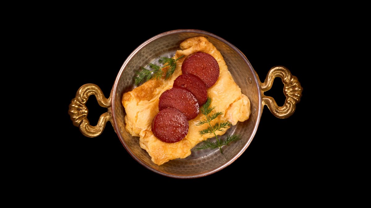 Sucuklu omlet