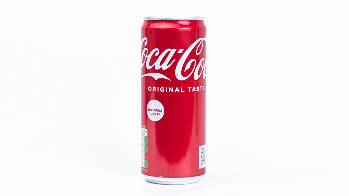 Coca cola limenka 0,33l