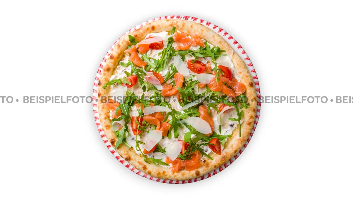 Pizza Lachs
