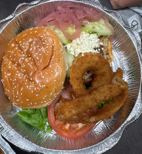 Chicken Souvla Burger