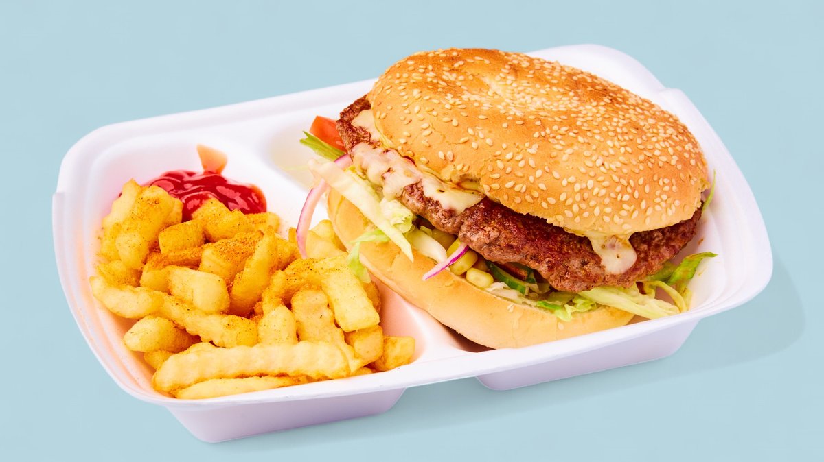 Kyllingburgertallerken