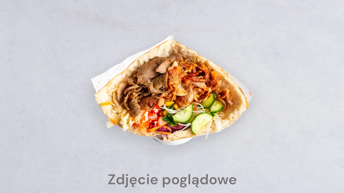 Kebab w bułce