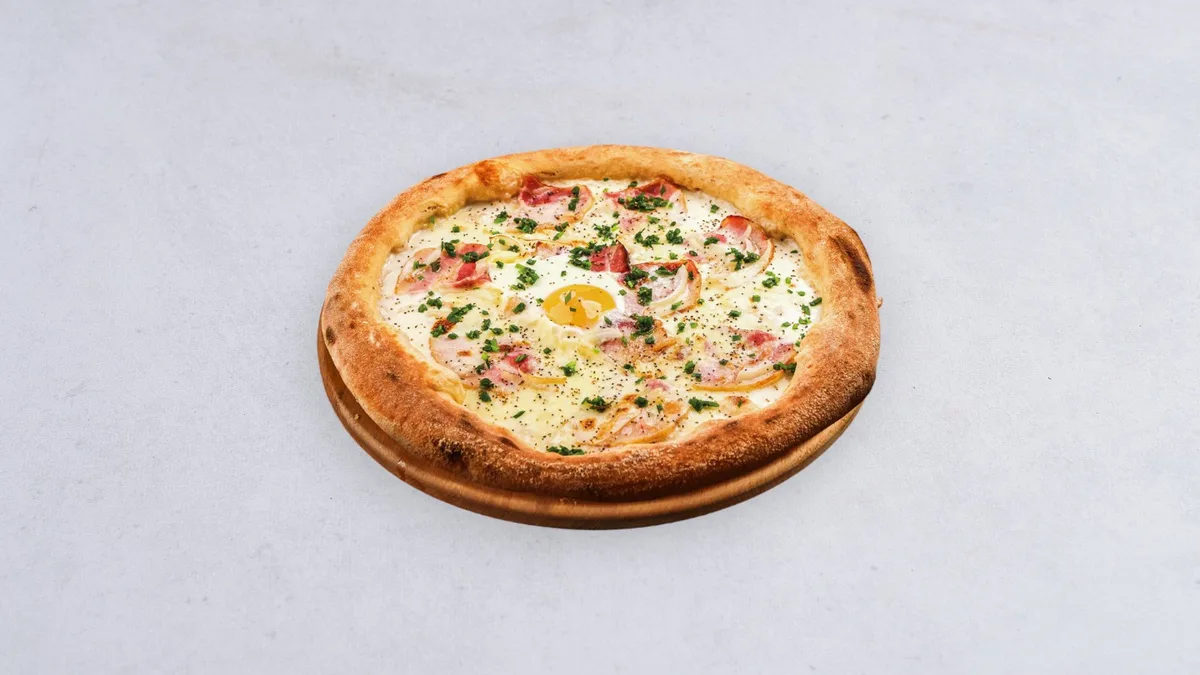 Pizza Carbonara