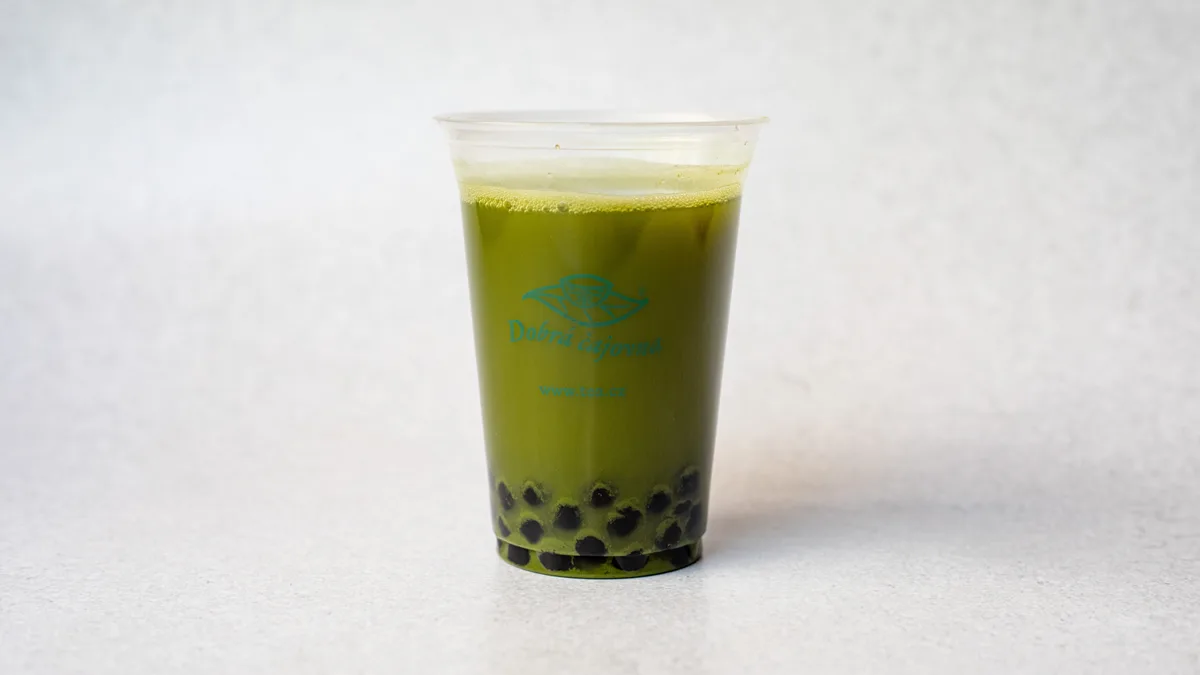 Matcha moli boba