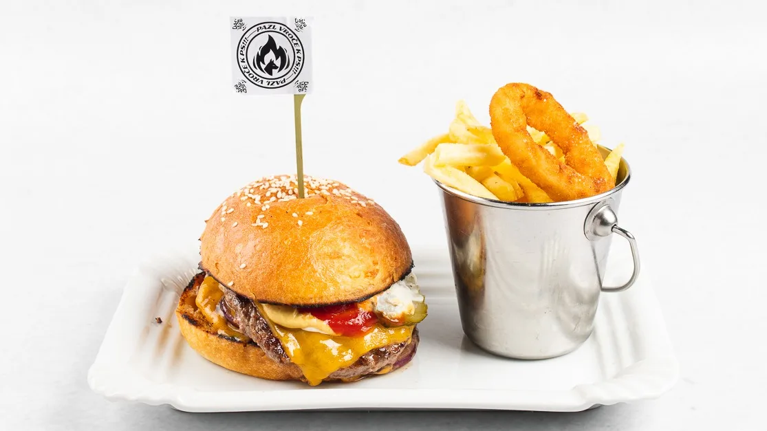 Duplek Royal burger with Ćiz
