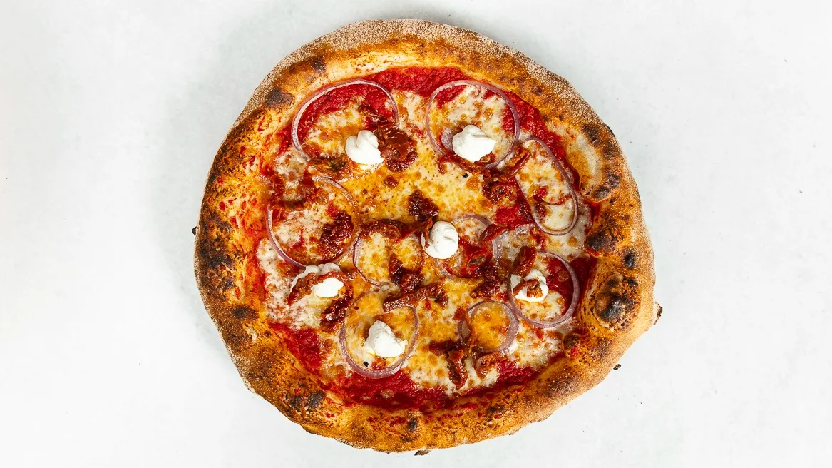 Pizza Nduja in ricotta