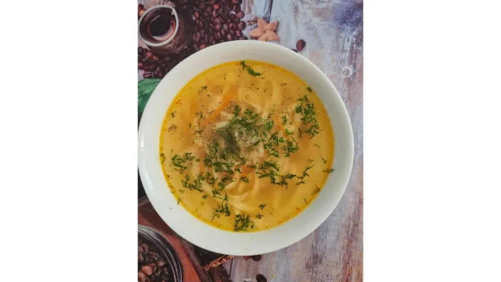Лапша куриная по домашнему