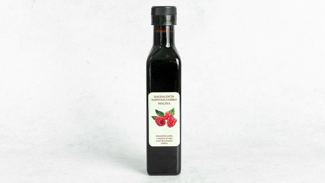 Sadni balzamični kis malina (250 ml)