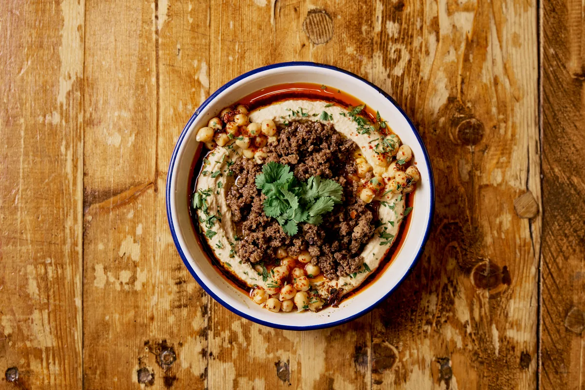 HUMMUS MA LAHMA • [DOBRUMBA KEDVENC]