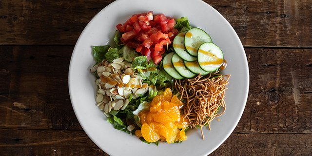 Dr. Asian Sesame Salad Platter
