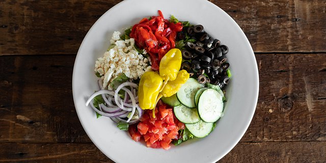Dr. Greek Salad Platter