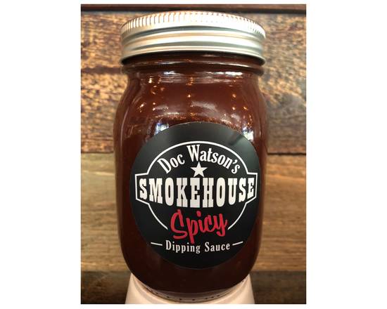 Jar of Spicy BBQ Sauce