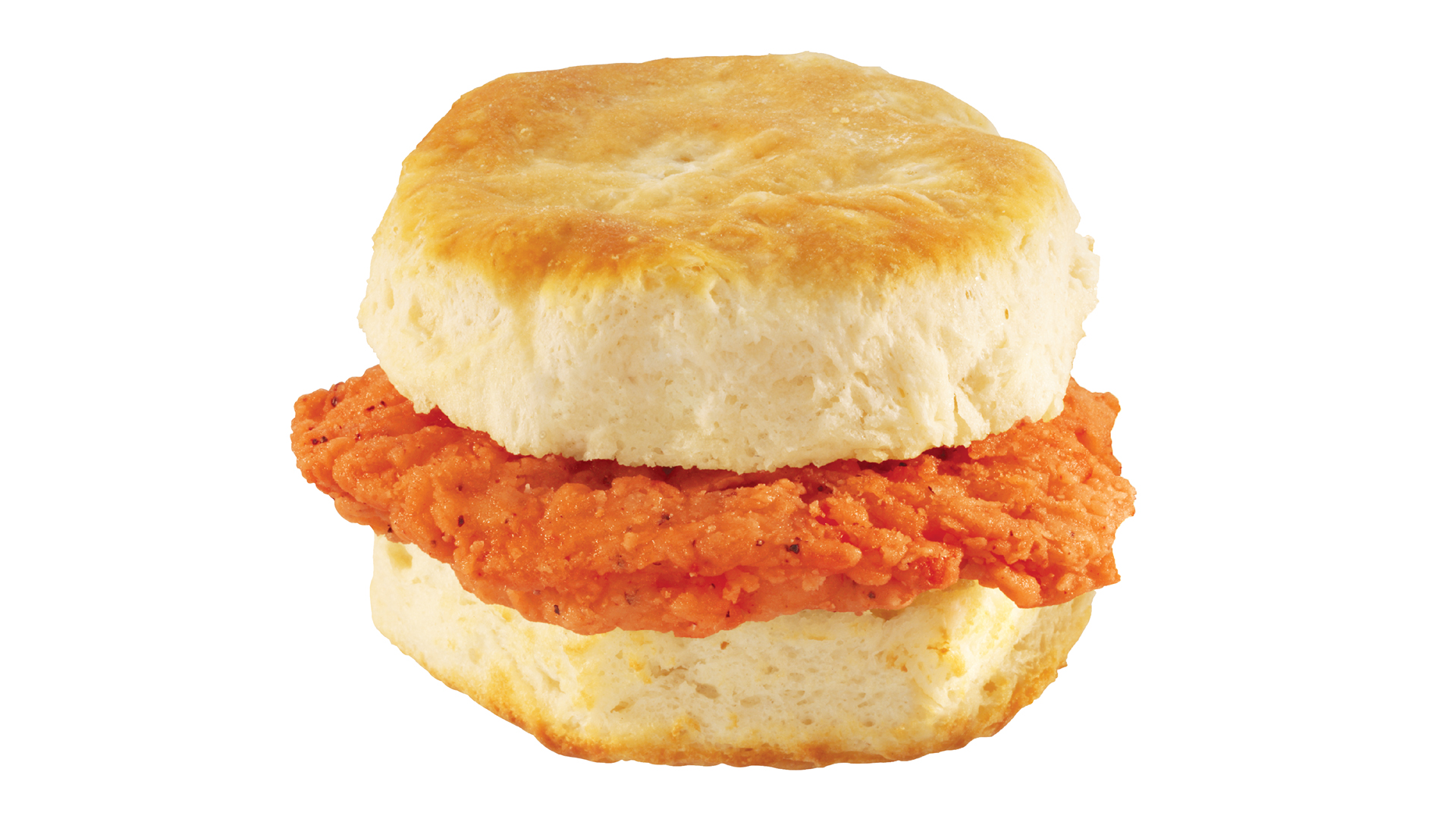 Spicy Chicken Fillet, Egg and Cheese Biscuit