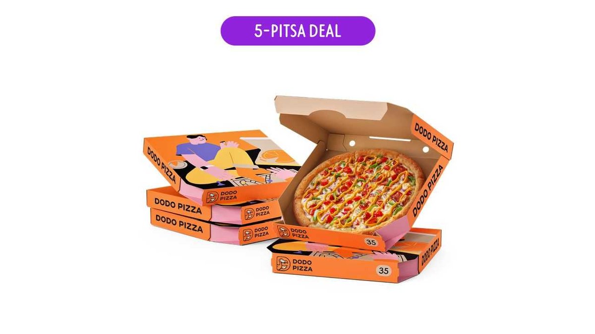 5 suurt pitsat