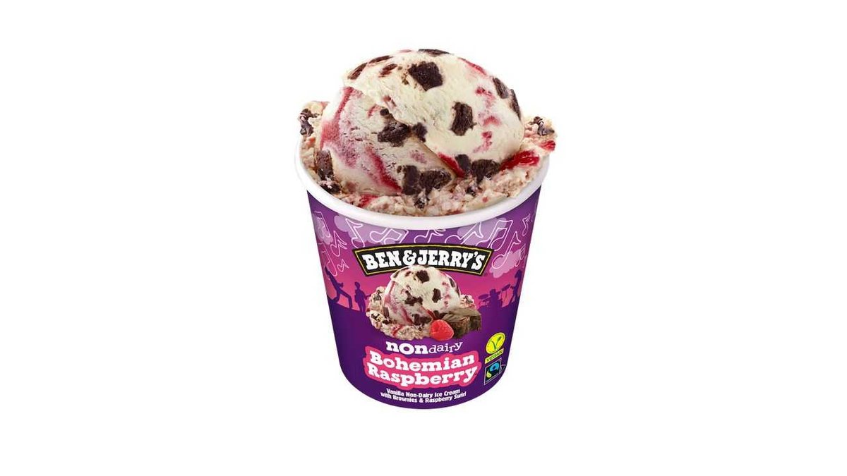 Jäätis Bohemian Raspberry Non-Dairy Jäätis Bohemian Raspberry Non-Dairy