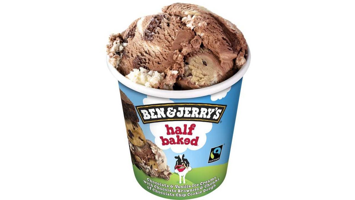 Jäätis Half Baked 1 TK
