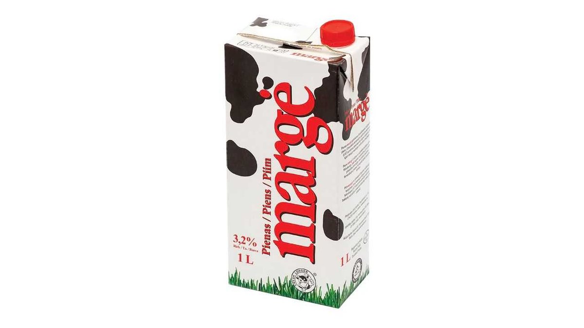 Piim MARGE, 3,2%, UHT 1 L