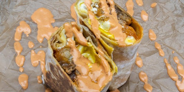 Sausage Breakfast Burrito Box