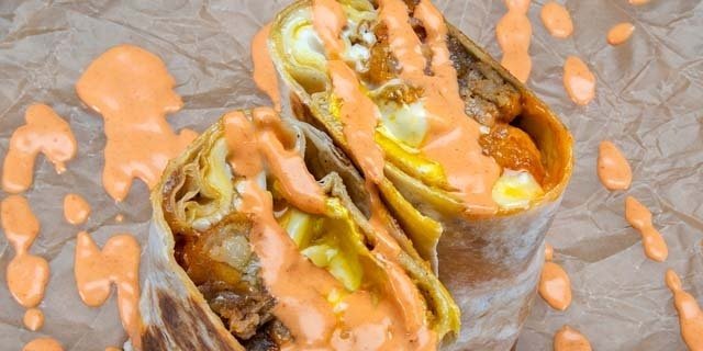 Sausage Breakfast Burrito