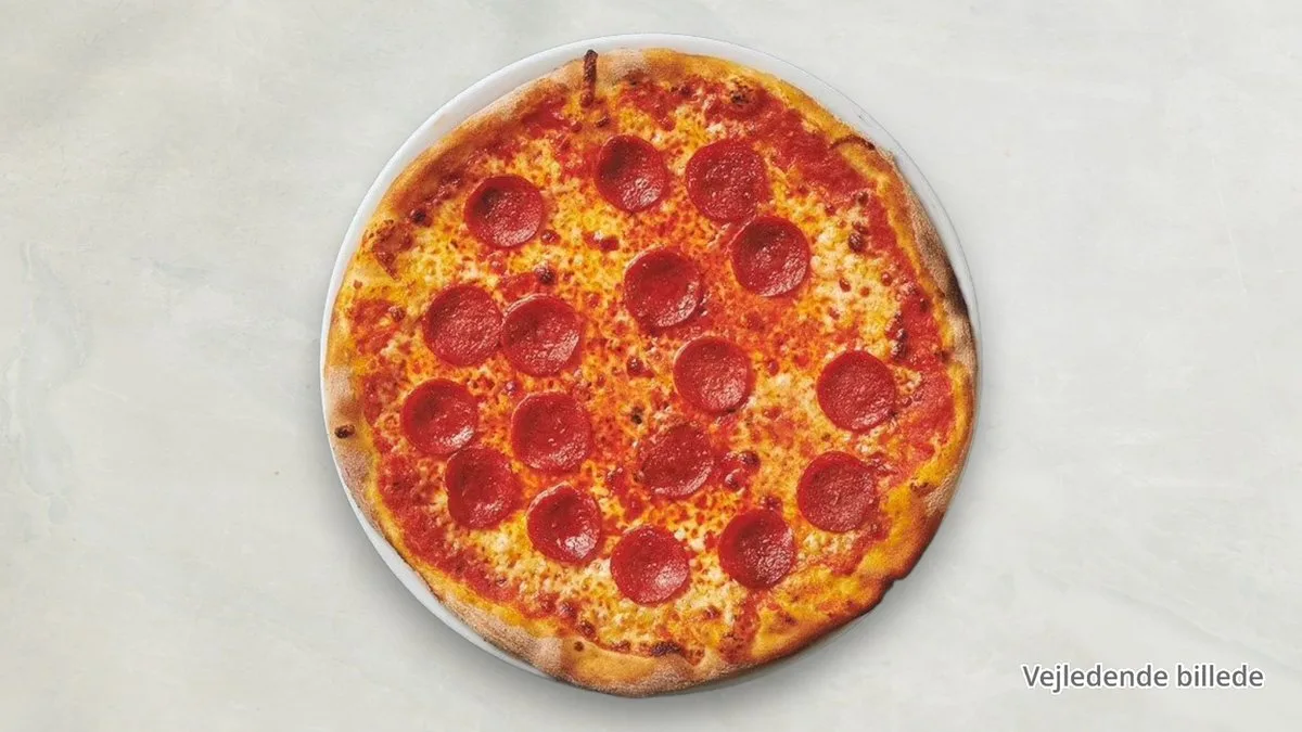 83. Bambino pizza med pepperoni