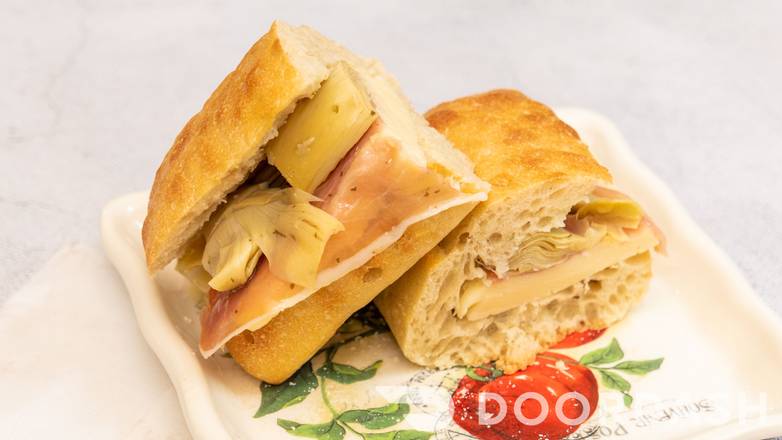 Artichoke Prosciutto panino