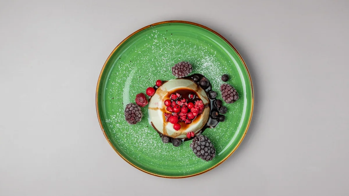 Panna Cotta ai Frutti di Bosco