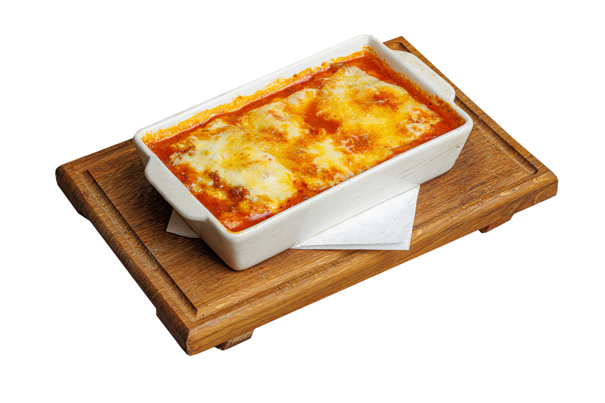 Njoke al forno bolonjez