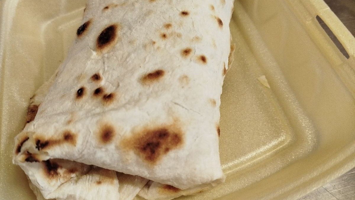Omlet u tortilji sa slaninom