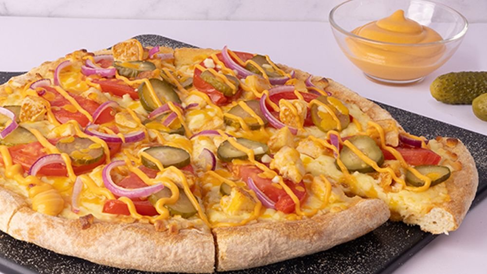 Chickenburger Pizza