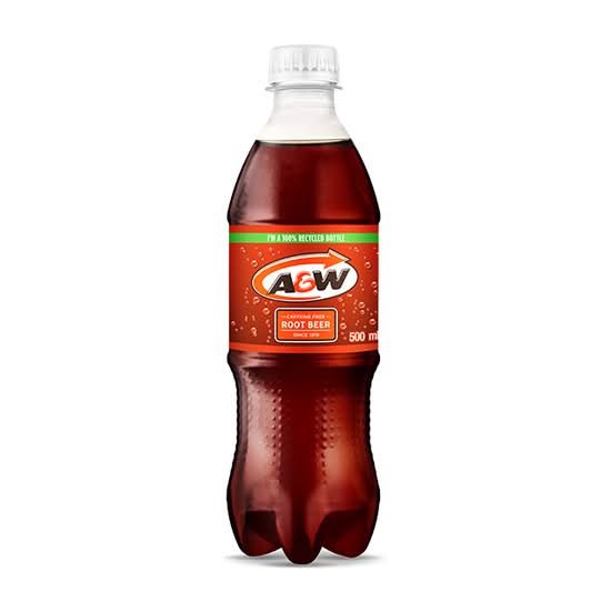 500ml AandW Root Beer