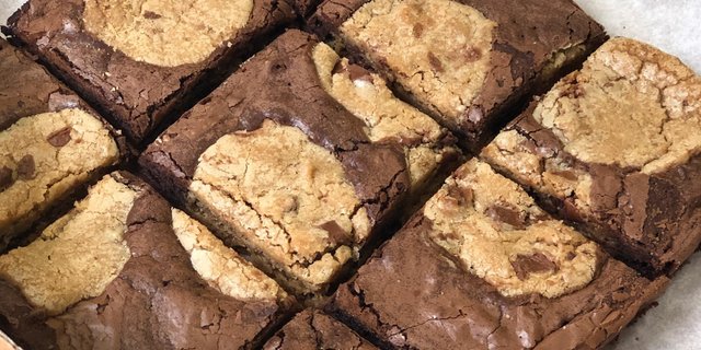 Marbled Cookie Brownie