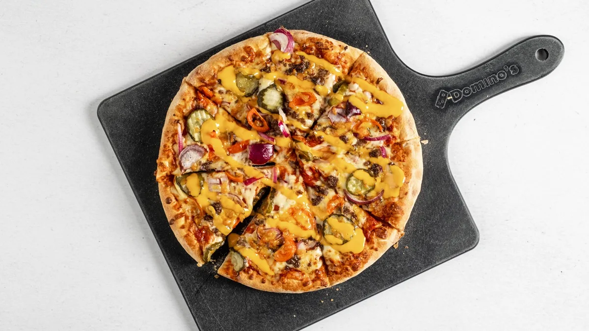 Cheeseburger Pizza