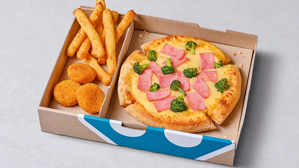 Die Domino’s Box Pizza Boston + 2 Optionen
