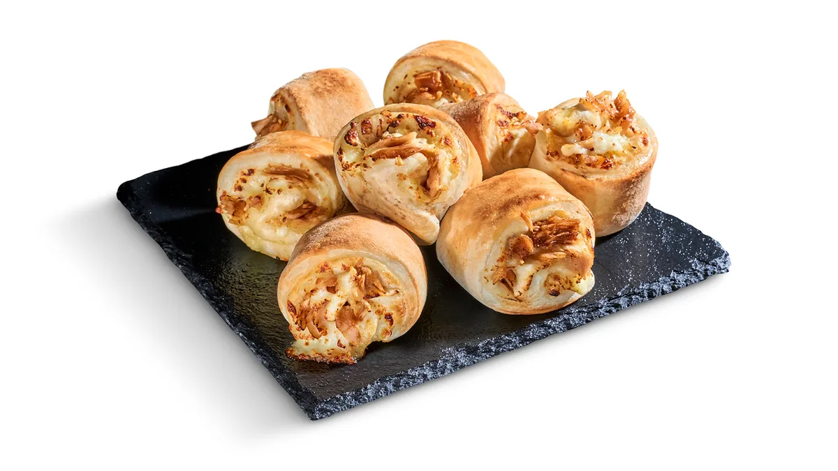 Pizzabrötchen Thunfisch und Käse