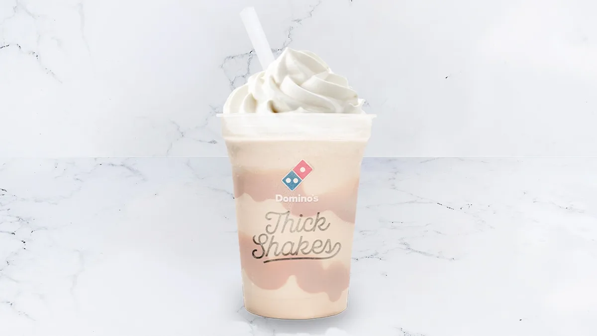 Premium Thick Shake - Caramel and Cream