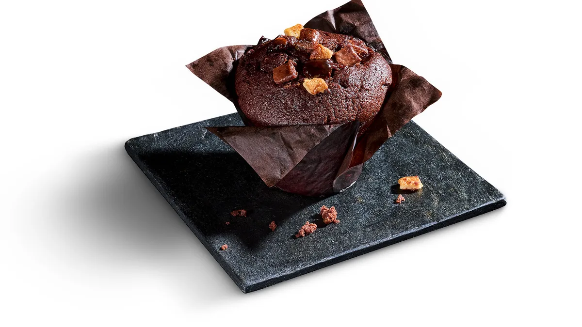Triple Chocolate Muffin
