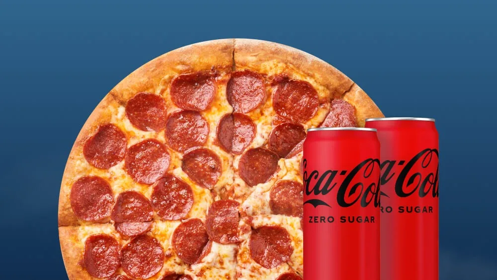 L Pepperoni + 2x jooki 330 ml