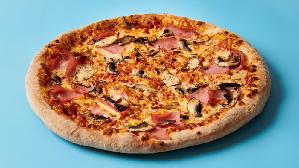 ✂ Ham and Mushroom
