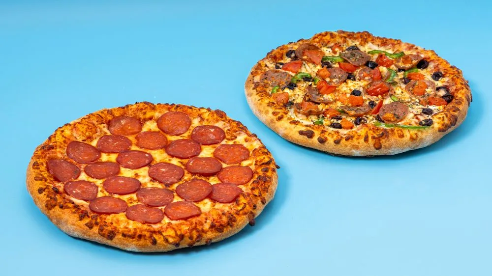 2 Jumbo pizzas from €13.45 each