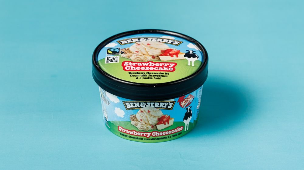 Ben and Jerry's (100ml) Strawberry Cheesecake