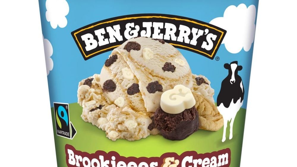 Ben and Jerry's (465ml)  Brookies Cream