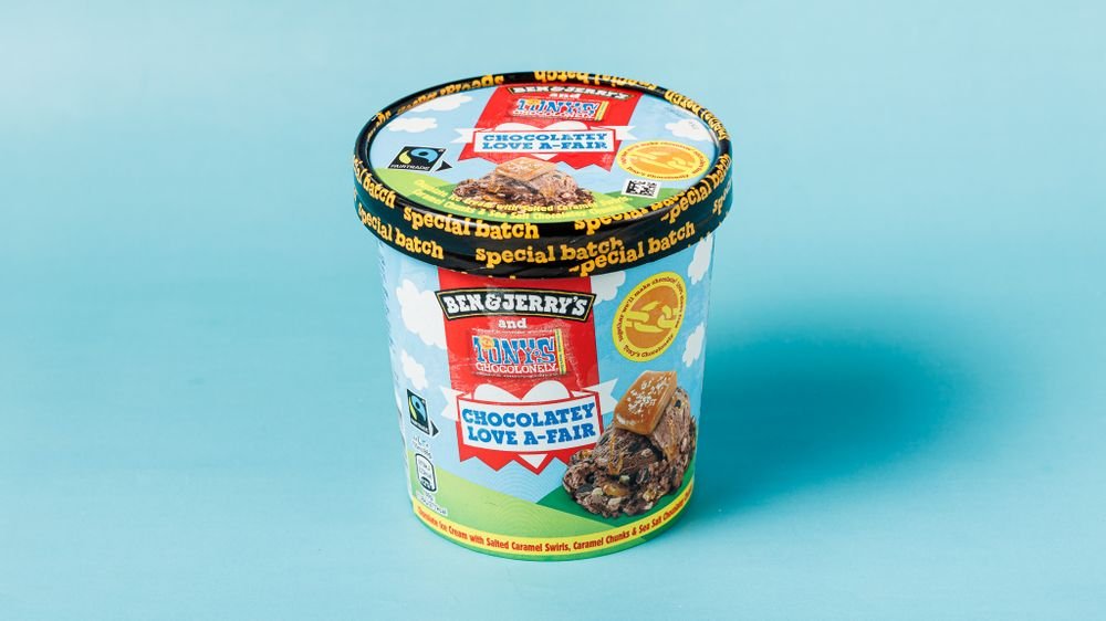 Ben and Jerry's (465ml)  Chocolatey Love-A-Fair