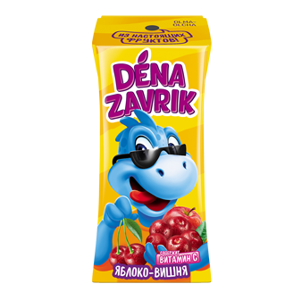 Сок DenaZavrik яблоко-вишня