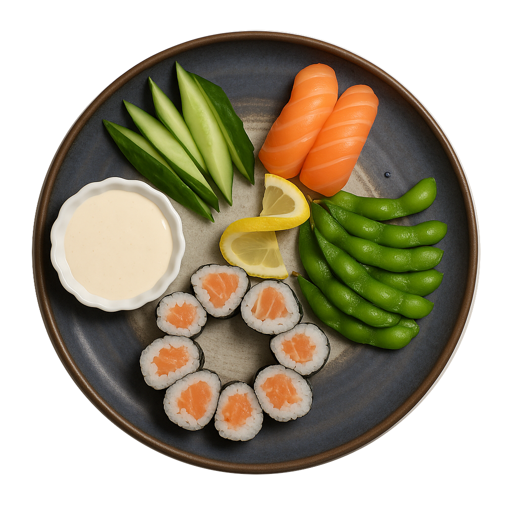 120 Kids sushi menu