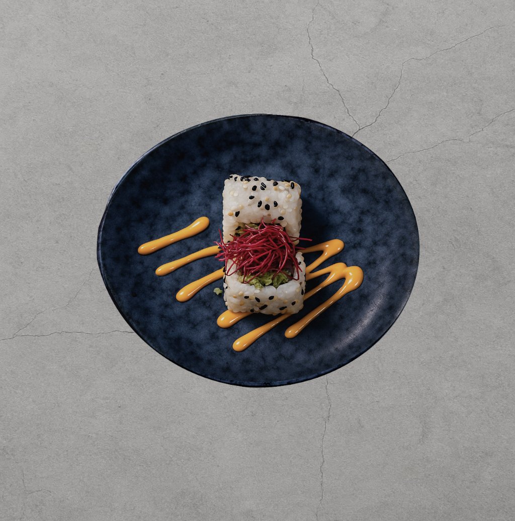 Midori Ebi topping