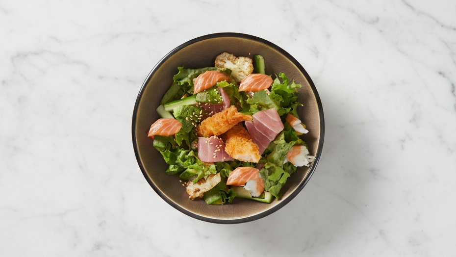 Seafood salat