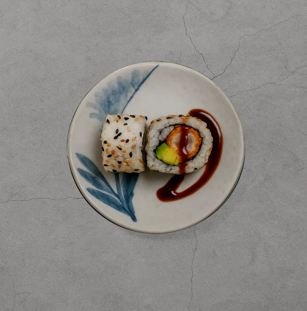 Crispy ebi maki